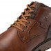 Men Retro British Style High  top Slip Resistant Side  zip Martin Boots