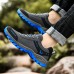 Men Shoes Autumn Winter Warm Plush Boots Waterproof Ankle Boots Outdoor Hiking Sneakers